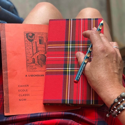 Carnets en tartan
