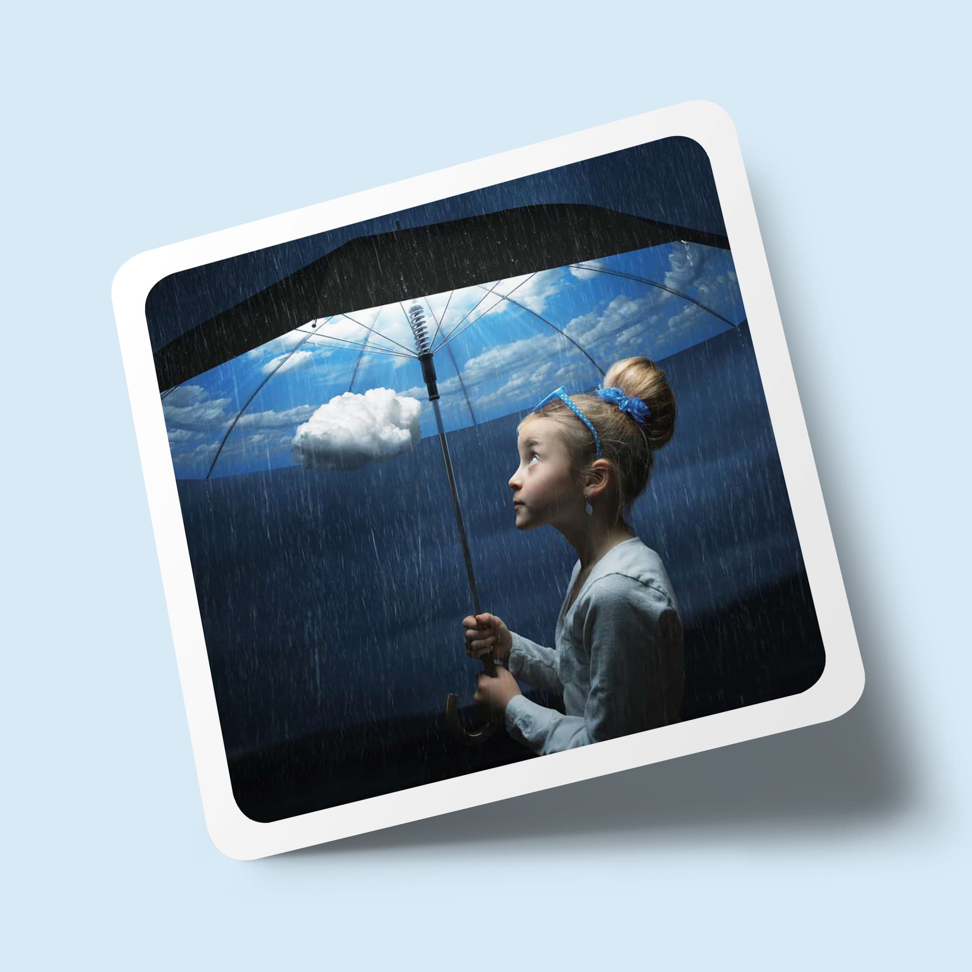 La famille Wilhelm - The good weather umbrella