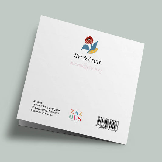 Art & Craft - Lys et toile d'araignée