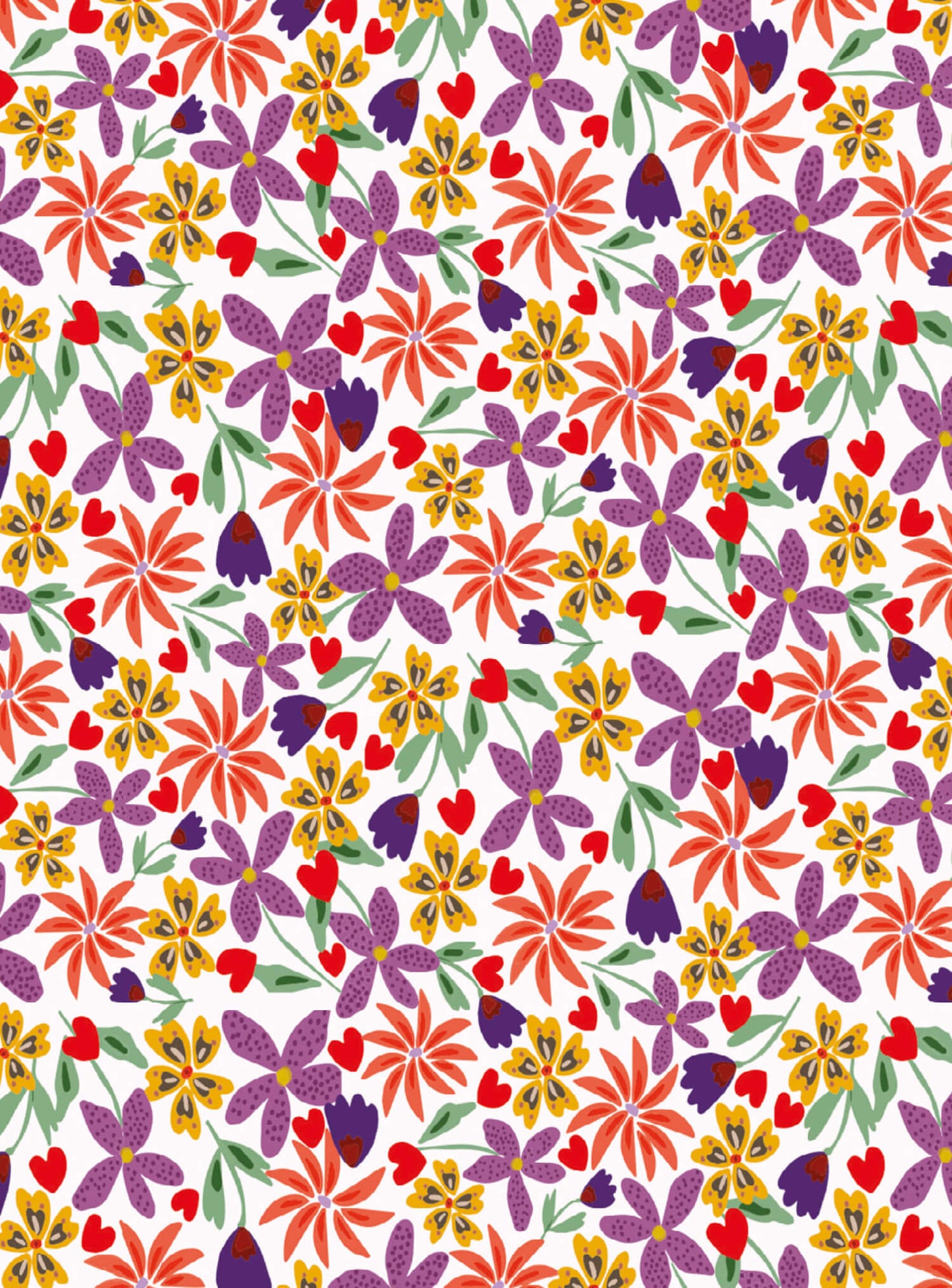Il était une fois le printemps - Champs de fleurs