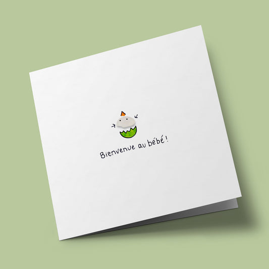 Verre de mer - Bienvenue au bébé !