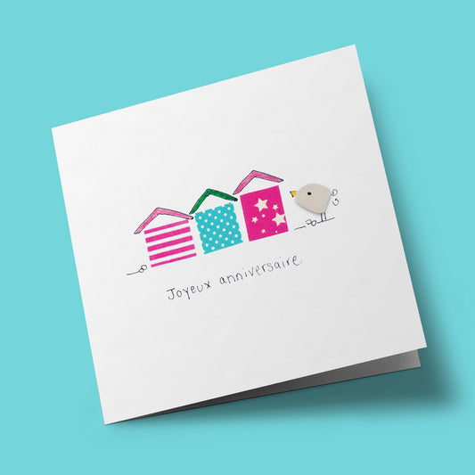 Verre de mer - Joyeux anniversaire, cabanes