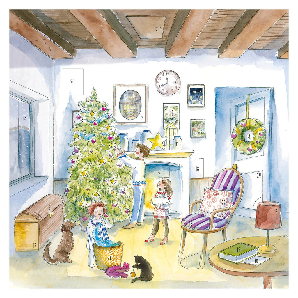 Advent calendar card - Delphine Balme