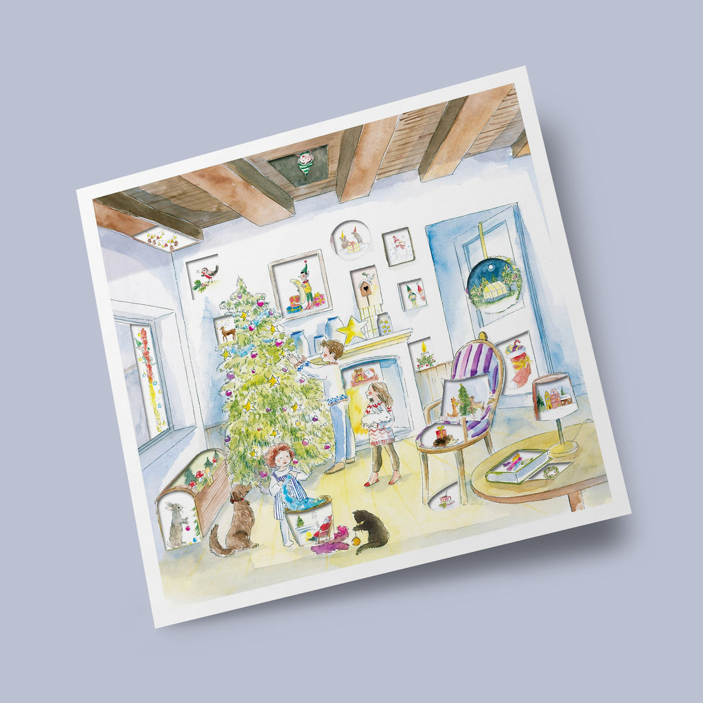 Advent calendar card - Delphine Balme