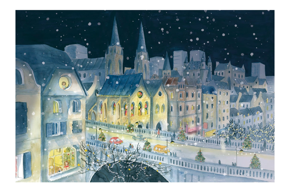 Une face de "Contes d'hiver" par Delphine Balme