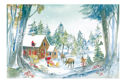 Une face de "Contes d'hiver" par Delphine Balme