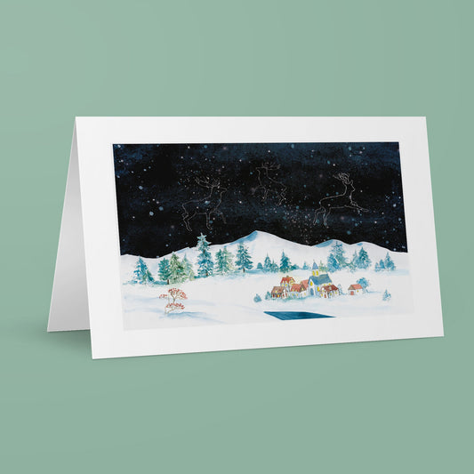 Conte d'hiver - Nuit étoilée de Noël