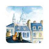 Memories of Paris - Cats at Sacre-Coeur