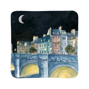 Memories of Paris - Pont Neuf in the evening