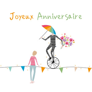 Happy Days - anniversaire funambule