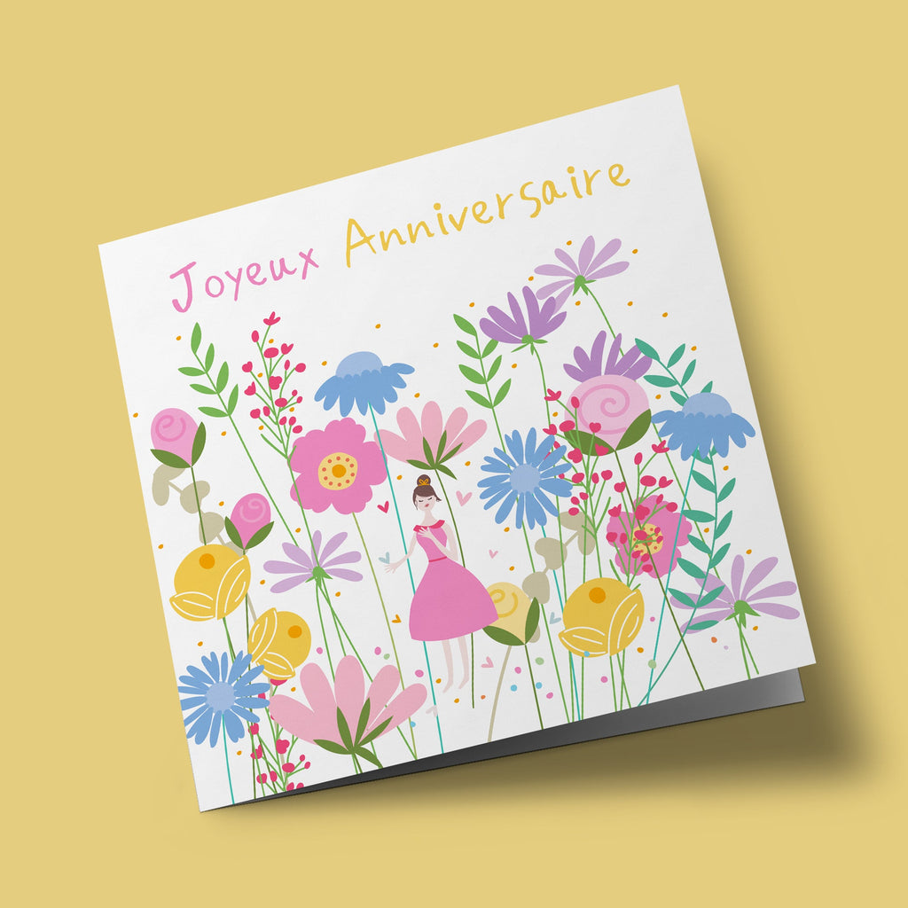 Happy Days - anniversaire jardin fleuri