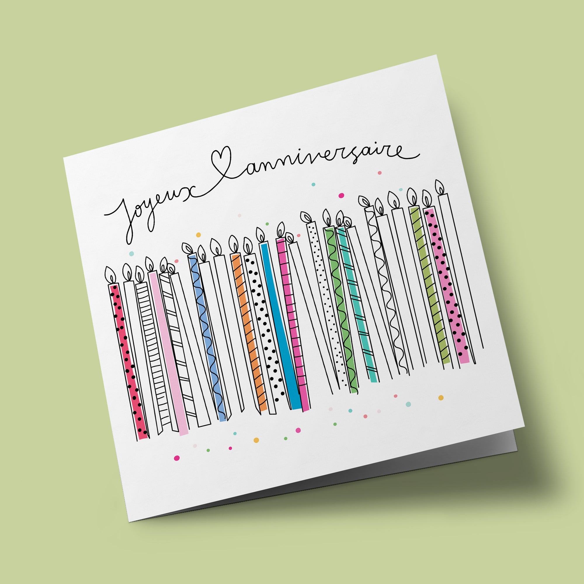 Mobius - anniversaire bougies
