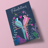 Wild Thing - félicitation perroquets