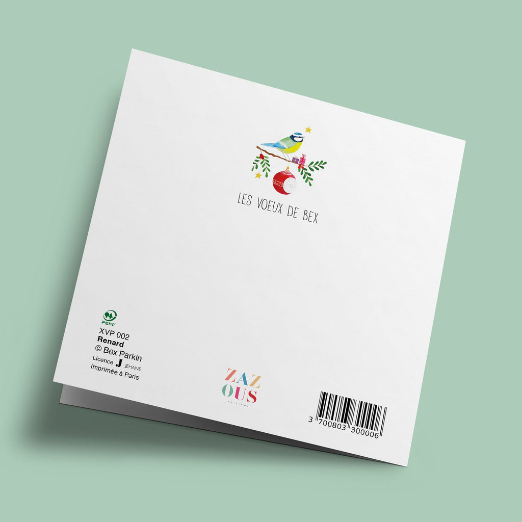 Voeux de Bex - renard