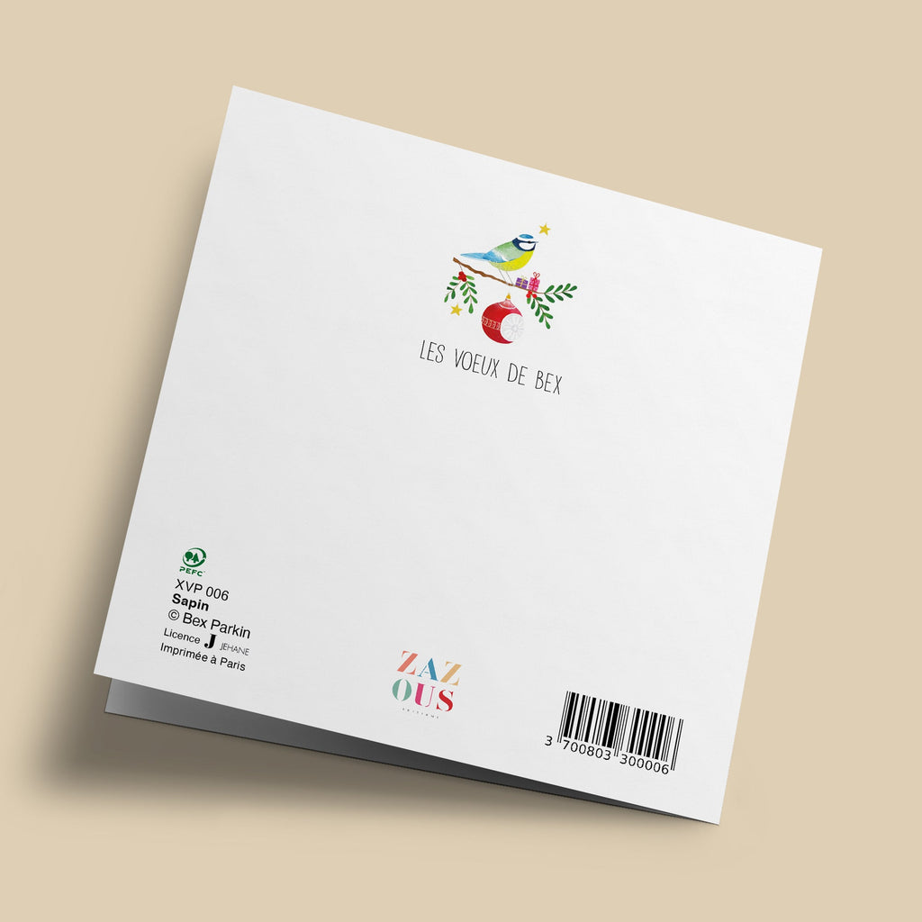 Voeux de Bex - sapin