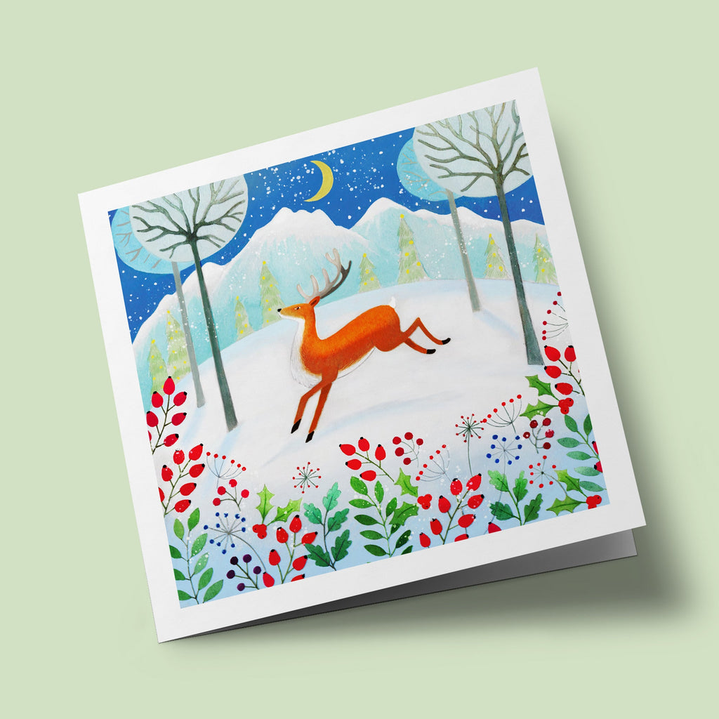 Voeux de Bex - cerf