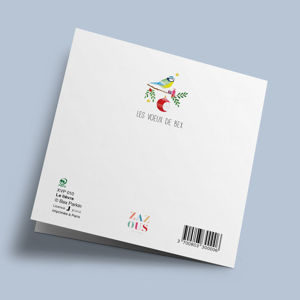 Voeux de Bex - lièvre