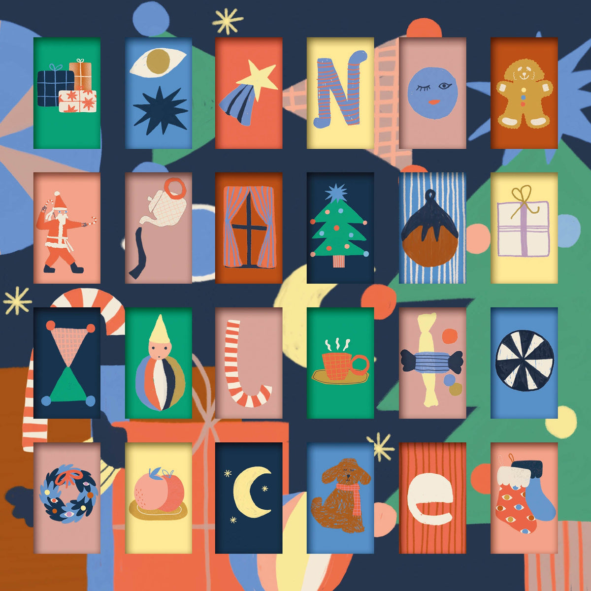 Advent calendar card - Emilie Capman