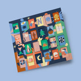 Carte calendrier de l'Avent - Emilie Capman