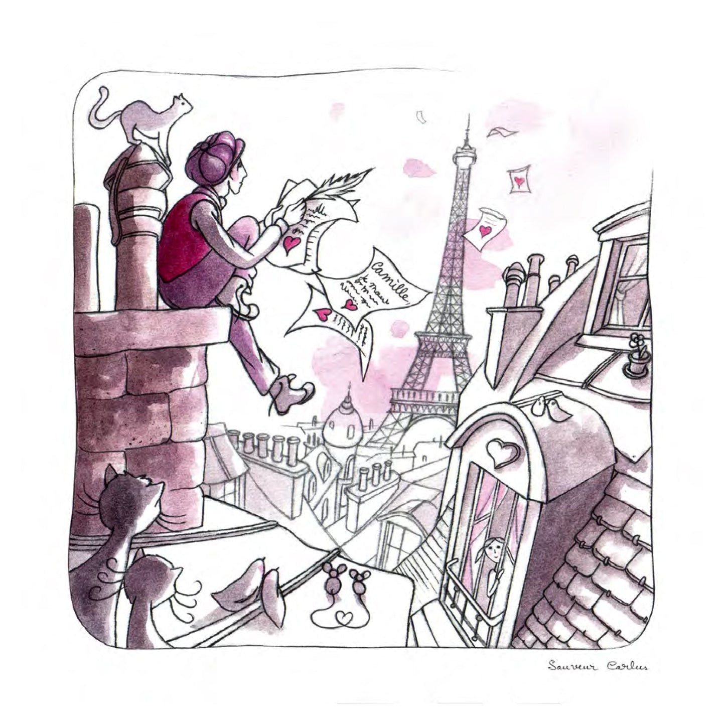 Paris Poetry - Love Letter to the Eiffel Tower