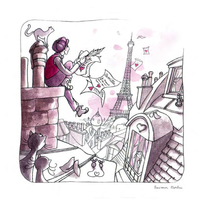 Paris Poetry - Love Letter to the Eiffel Tower