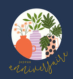 Une face de "Let's Celebrate" par Caroline Gardner