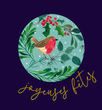 Une face de "Let's Celebrate" par Caroline Gardner