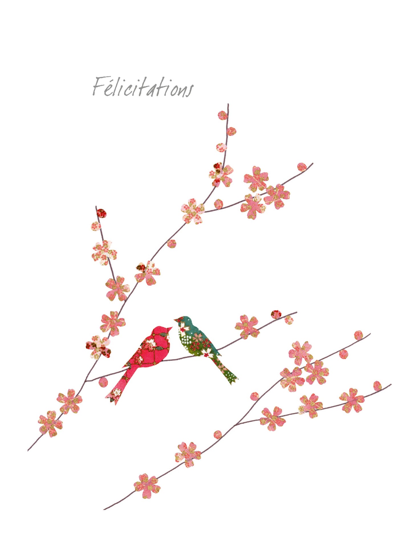 Sacred Nature - Birds on an Apple Tree