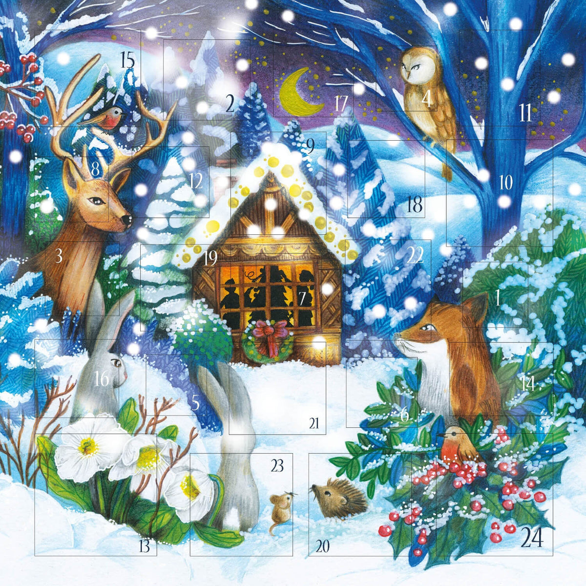 Advent calendar card - Marie-Pierre Emorine