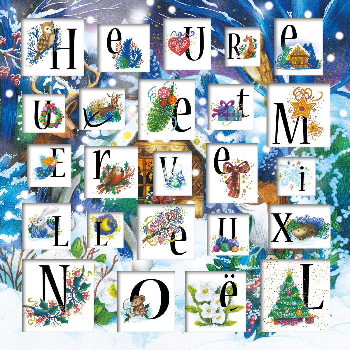 Advent calendar card - Marie-Pierre Emorine