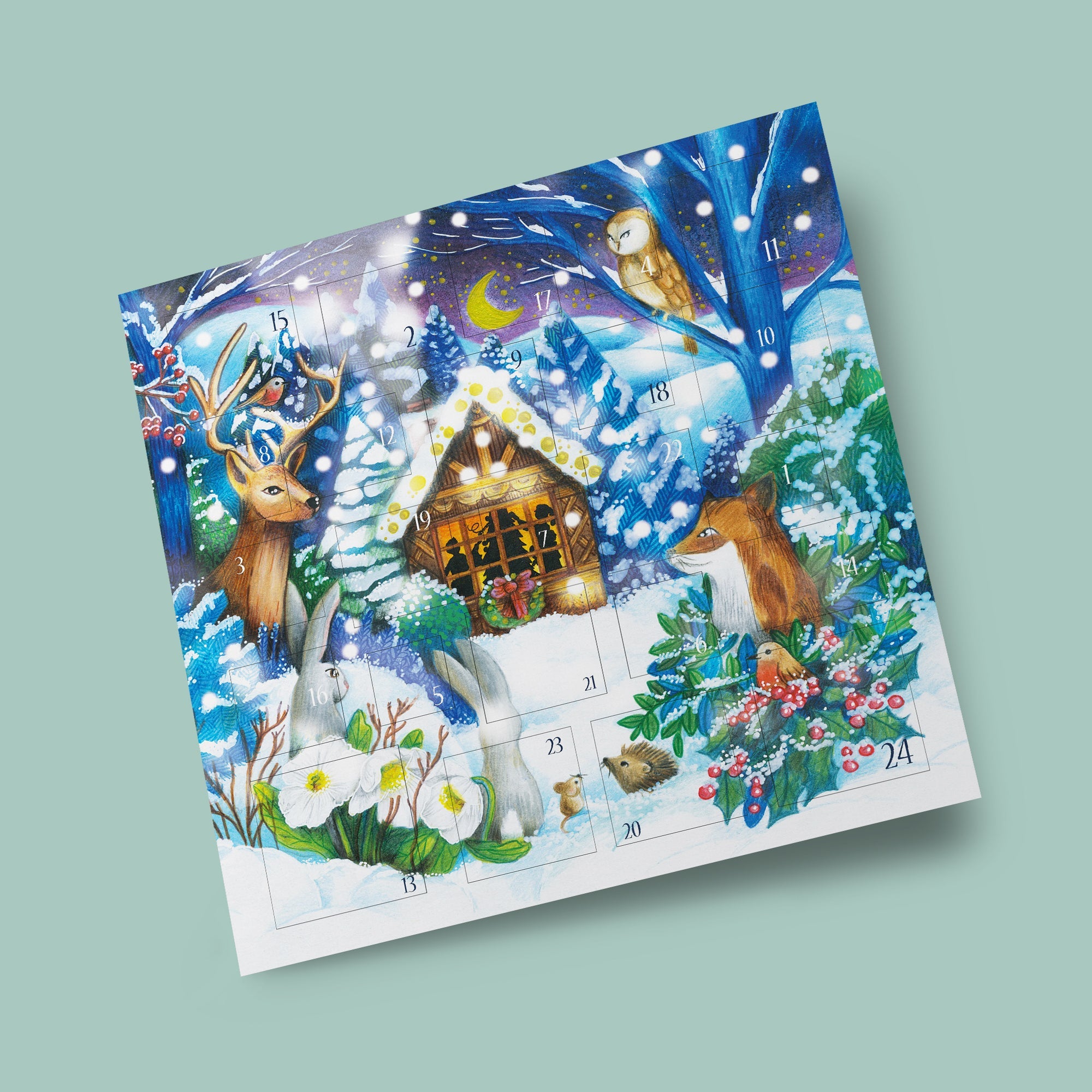 Advent calendar card - Marie-Pierre Emorine