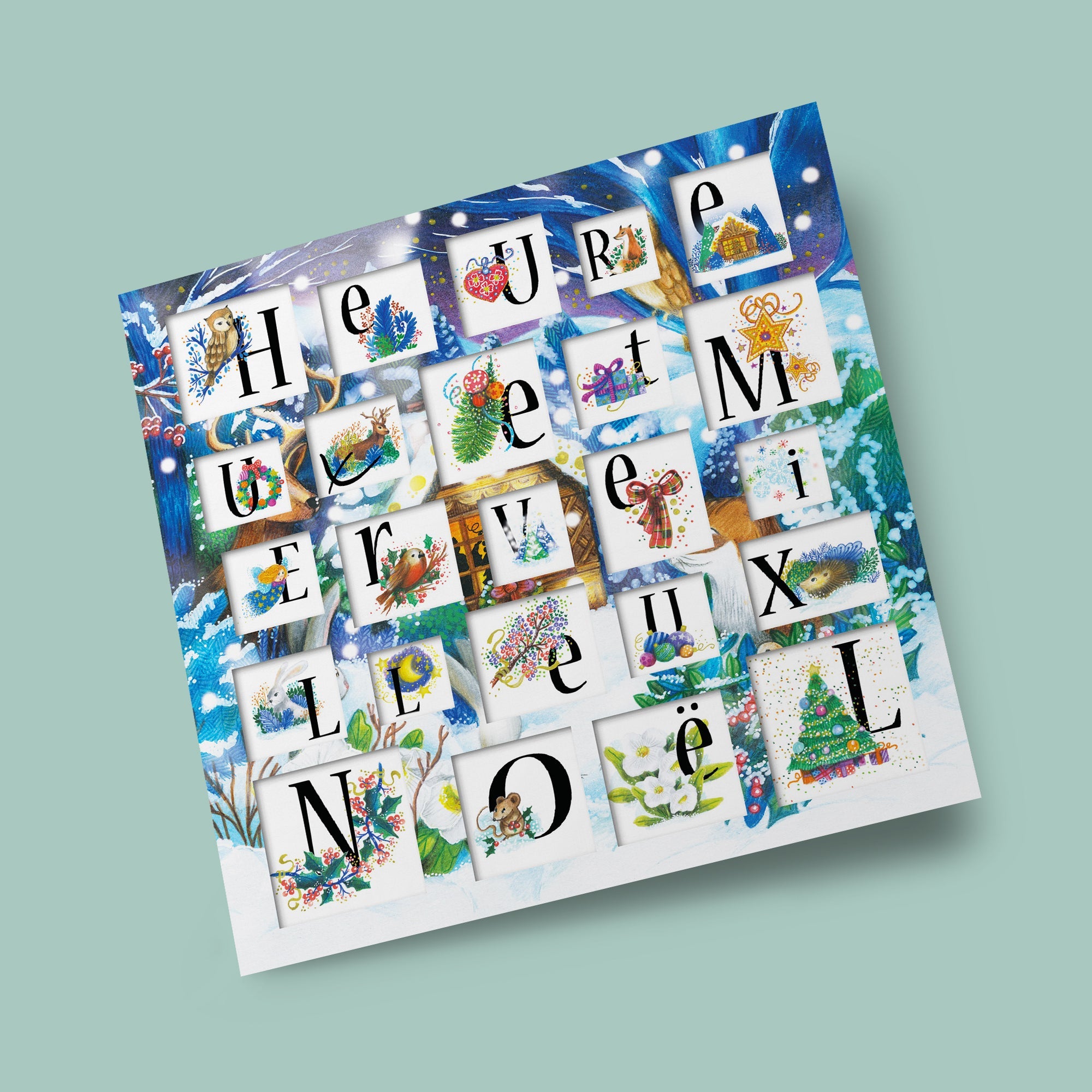 Advent calendar card - Marie-Pierre Emorine