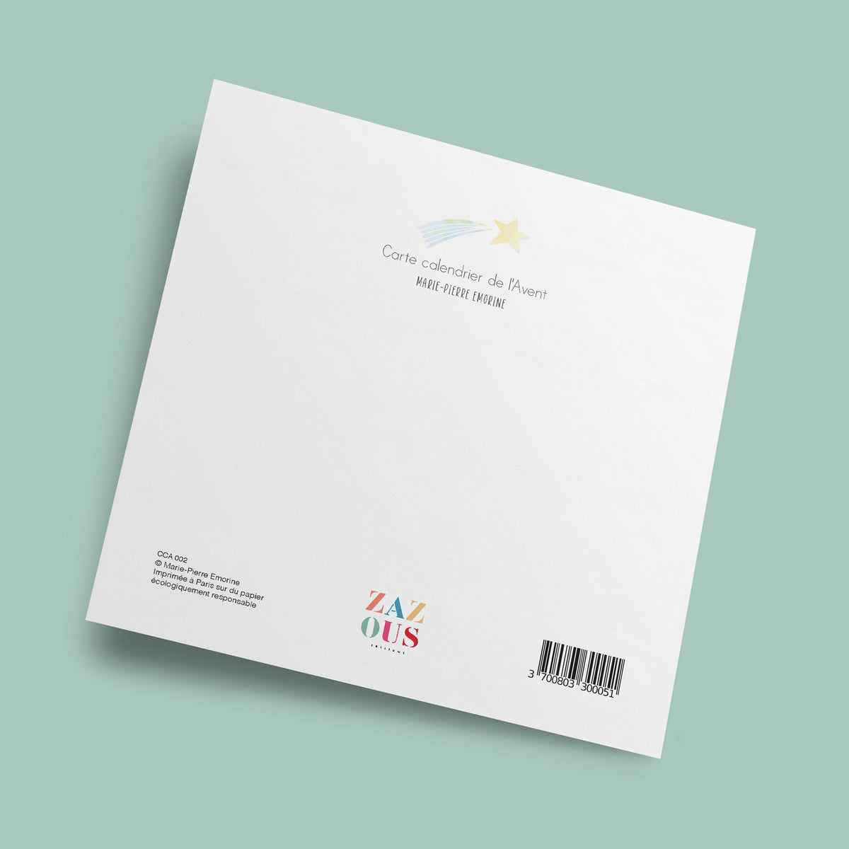Advent calendar card - Marie-Pierre Emorine