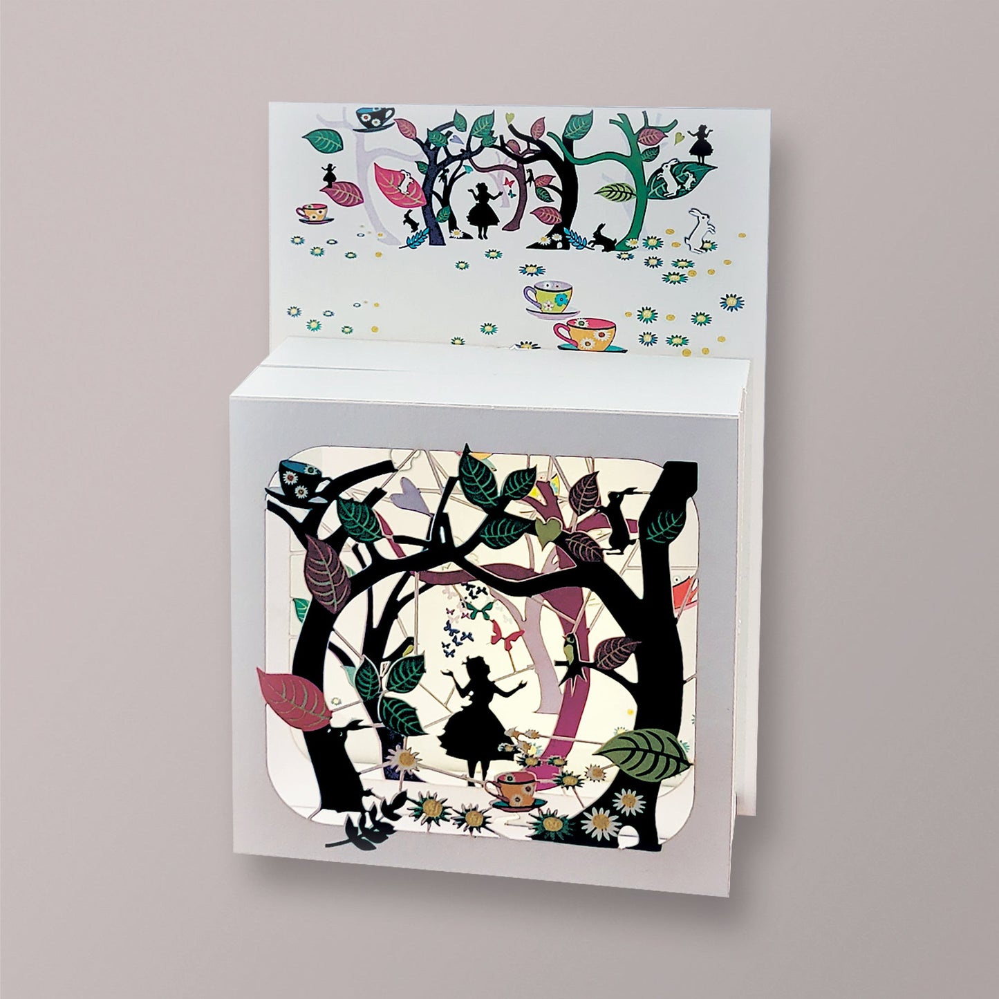 Box card - Alice in Wonderland