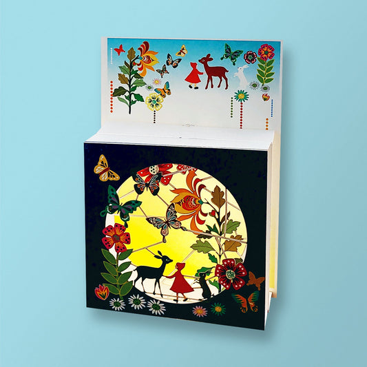 Box card - the magic of the woods