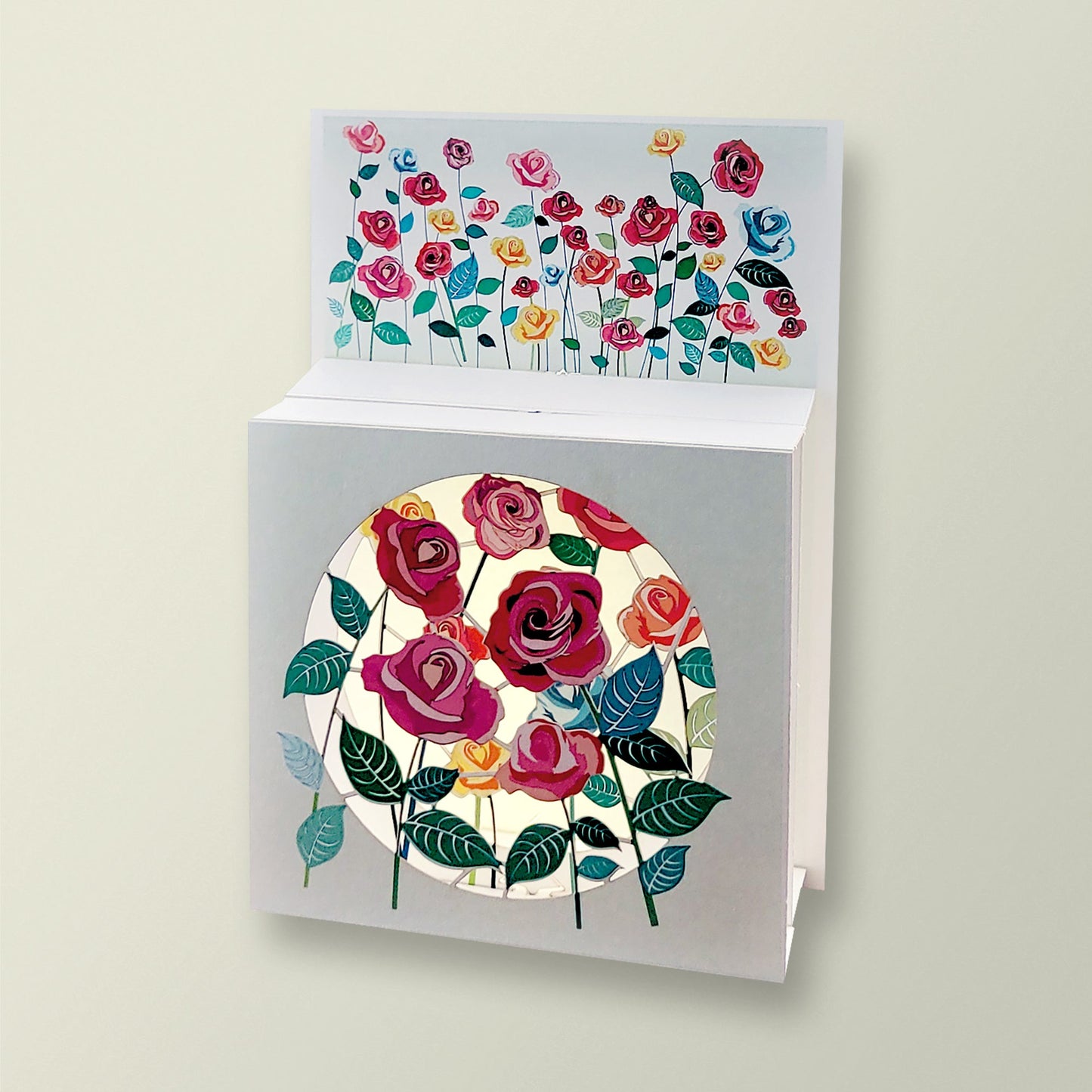 Carte box - Roses