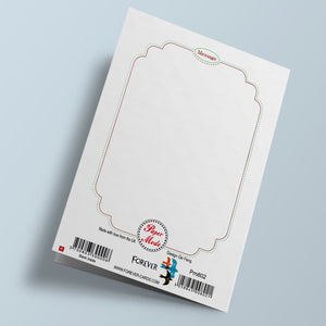 Carte découpée - Chouettes et feuilles
