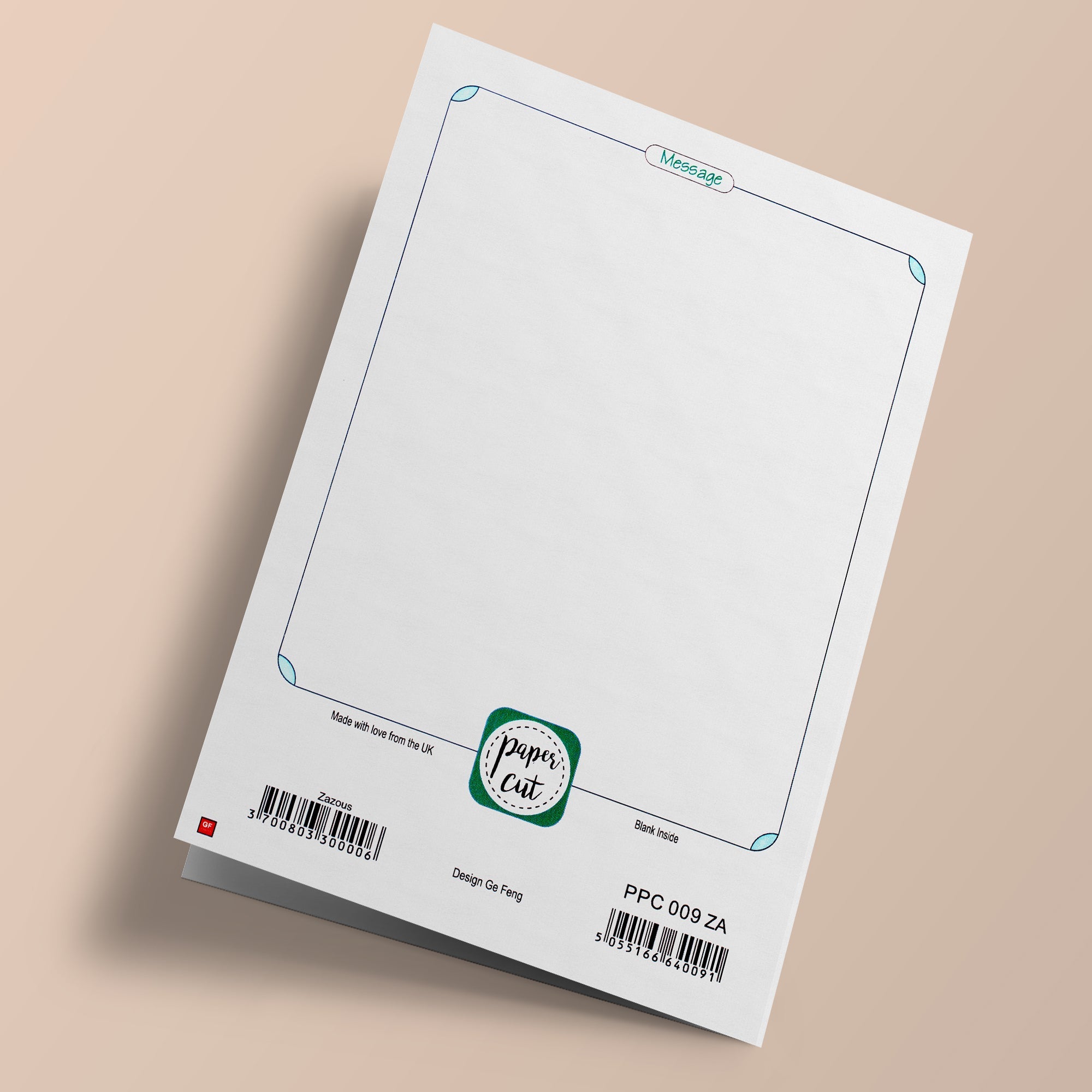 Carte découpée - Papillons