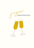 Special Celebrations - Verres de champagne d'anniversaire
