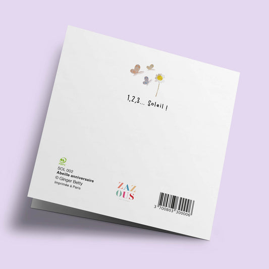 1 2 3  Soleil - Abeille et son cadeau d'anniversaire