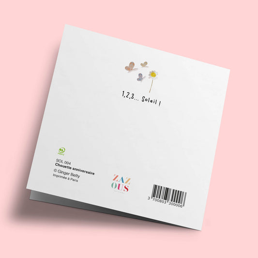 1 2 3  Soleil - Chouette anniversaire