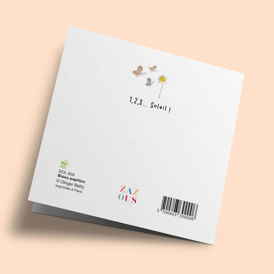 1 2 3  Soleil - Bisou papillon