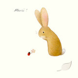 "Thank you!" - Bunny and Ladybird