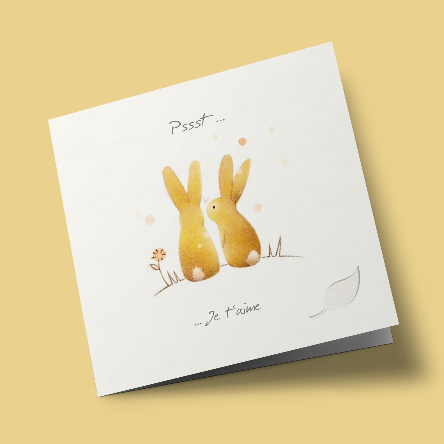 "Pssstâ€¦I love you" - Lapins