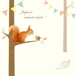 Owl's Nest - "Joyeux anniversaire !" - Ecureuil