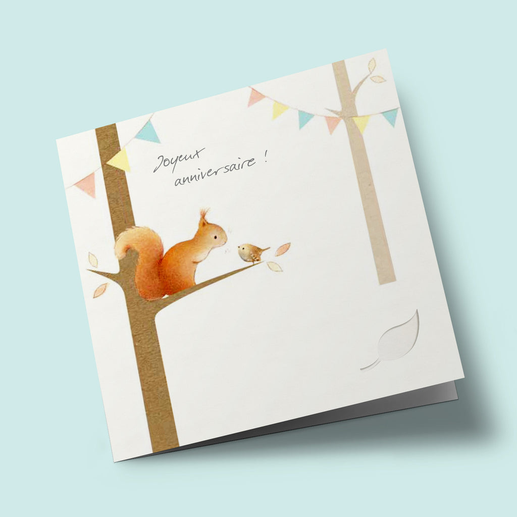 Owl's Nest - "Joyeux anniversaire !" - Ecureuil