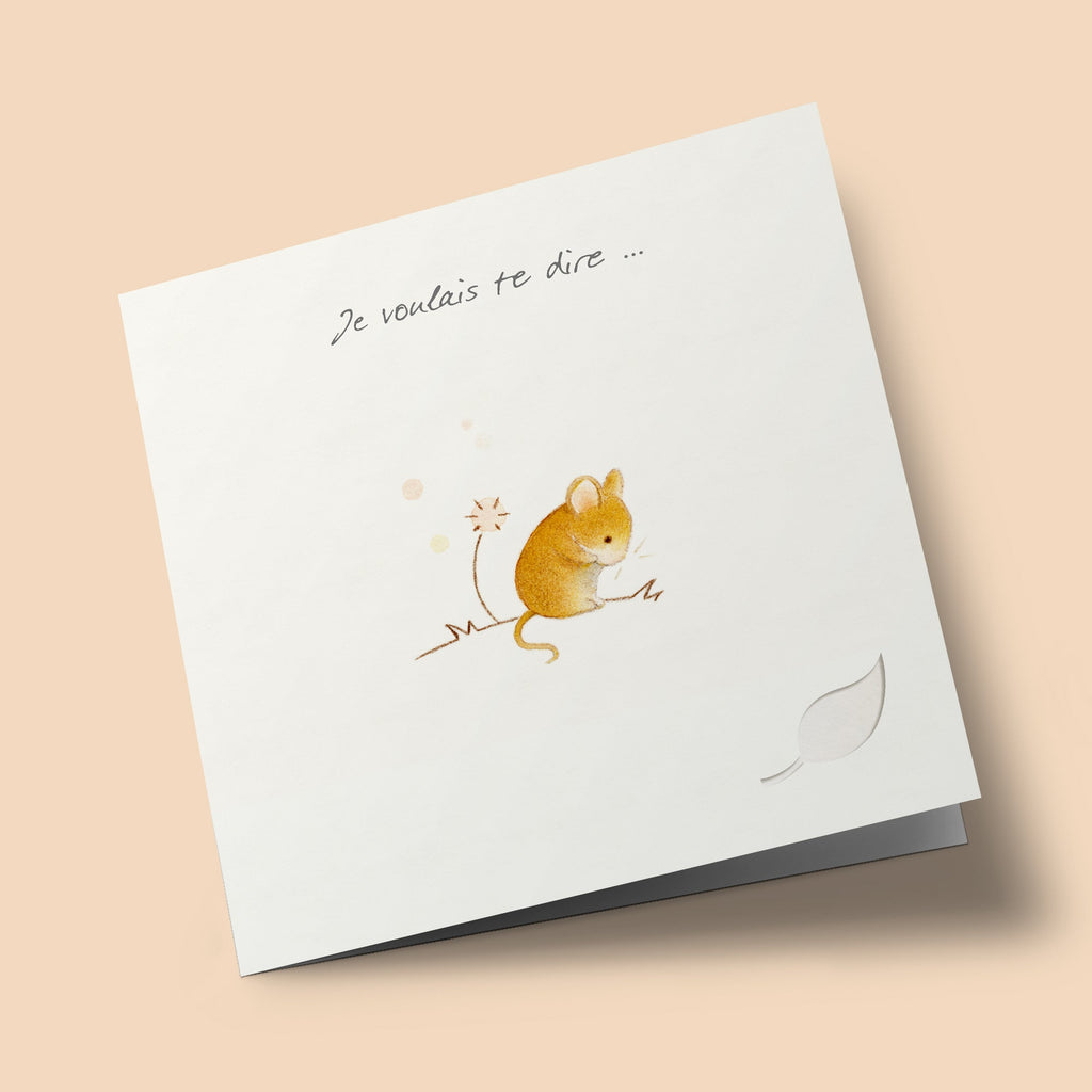 "I wanted to tell you…" - Smile