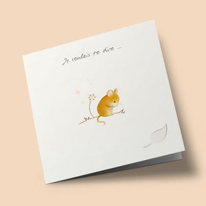 "I wanted to tell you…" - Smile