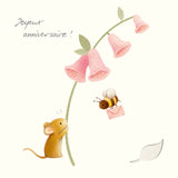 Owl's Nest - "Joyeux anniversaire !" - Souris et abeille