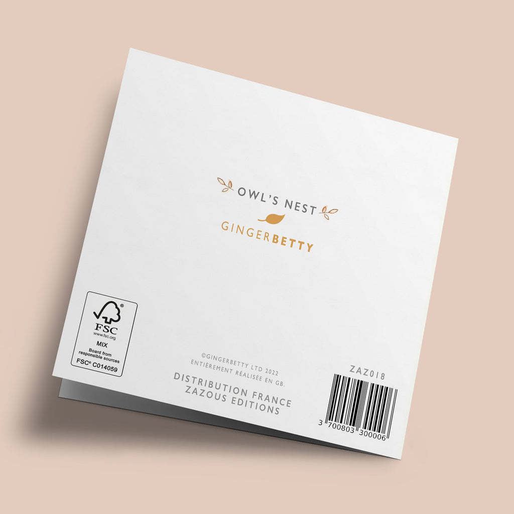 Owl's Nest - "Joyeux anniversaire !" - Souris et abeille